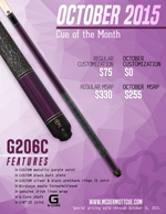 October Cue of the Month